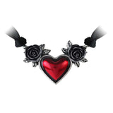 Alchemy Gothic Blood Heart Necklace - Alchemy Gothic - Flyclothing LLC
