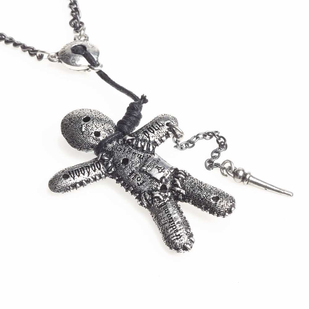 Alchemy Gothic Voodoo Doll Pendant - Alchemy Gothic - Flyclothing LLC