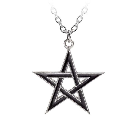 Alchemy Gothic Black Star Pendant - Alchemy Gothic - Flyclothing LLC