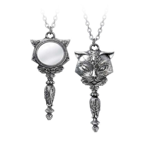 Alchemy Sacred Cat Vanitas Pendant Neckwear Pendant - Alchemy Gothic - Flyclothing LLC