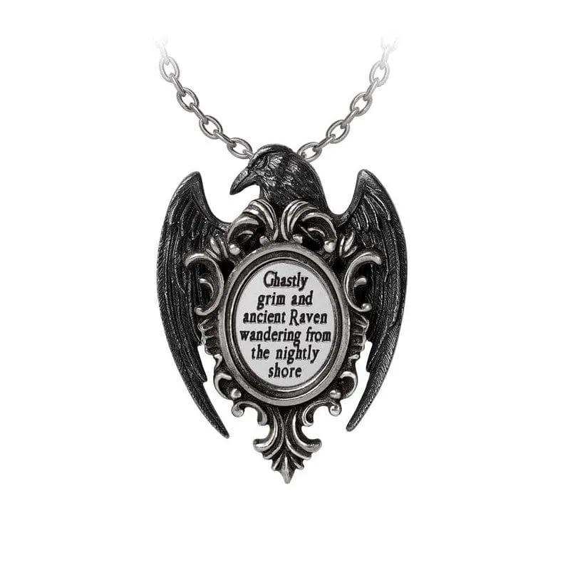 Alchemy Gothic Quoth the Raven Pendant - Alchemy Gothic - Flyclothing LLC