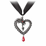 Alchemy Vouivre Neckwear Pendant - Alchemy Gothic - Flyclothing LLC