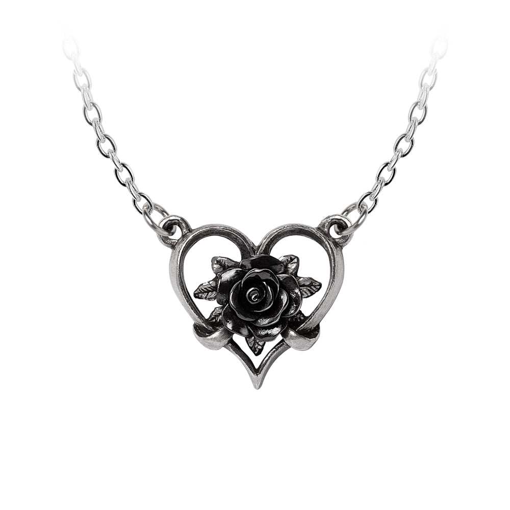 Alchemy Gothic Heart of Blackness Pendant - Alchemy Gothic - Flyclothing LLC