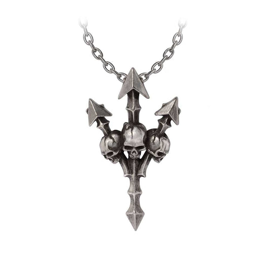 Alchemy Gothic Deadly Trident Neckwear Pendant - Alchemy Gothic - Flyclothing LLC