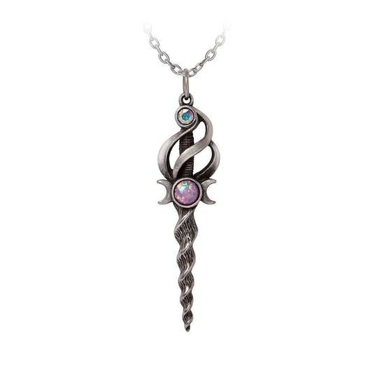 Alchemy Gothic Lunacorn Wand Neckwear Pendant