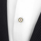 Gear Amethyst Stone 5-Studs - Cufflinks.com - Flyclothing LLC