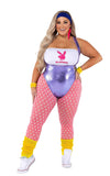 Roma Costume 6pc Playboy 80's Fitness - Roma Costume - Flyclothing LLC
