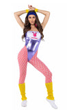Roma Costume 6pc Playboy 80's Fitness - Roma Costume - Flyclothing LLC