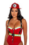 Roma Costume 3PC Playboy Smokin Hot Firegirl - Roma Costume - Flyclothing LLC
