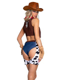 Roma Costume 6PC Playboy Cowgirl Ranch Babe - Roma Costume - Flyclothing LLC
