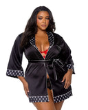 Playboy Bunny Smoke Lounge Robe - Roma Costume - Flyclothing LLC