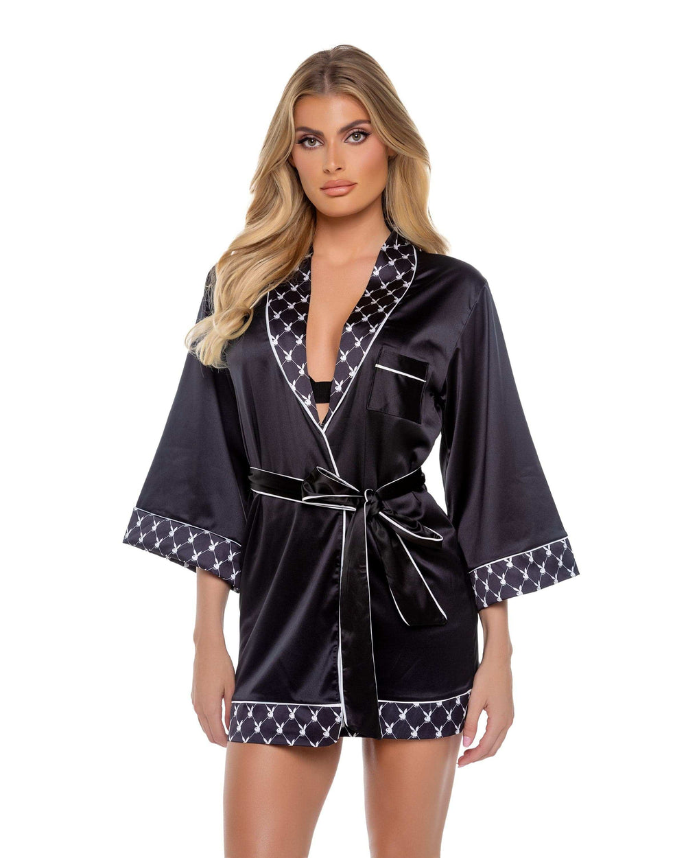 Playboy Bunny Smoke Lounge Robe - Roma Costume - Flyclothing LLC