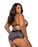 Playboy Bunny Smoke Lounge 2pc Set - Roma Costume - Flyclothing LLC