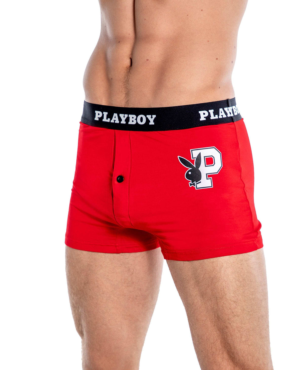 Playboy Mens Varsity Modal Boxer Briefs - Roma Costume - Flyclothing LLC