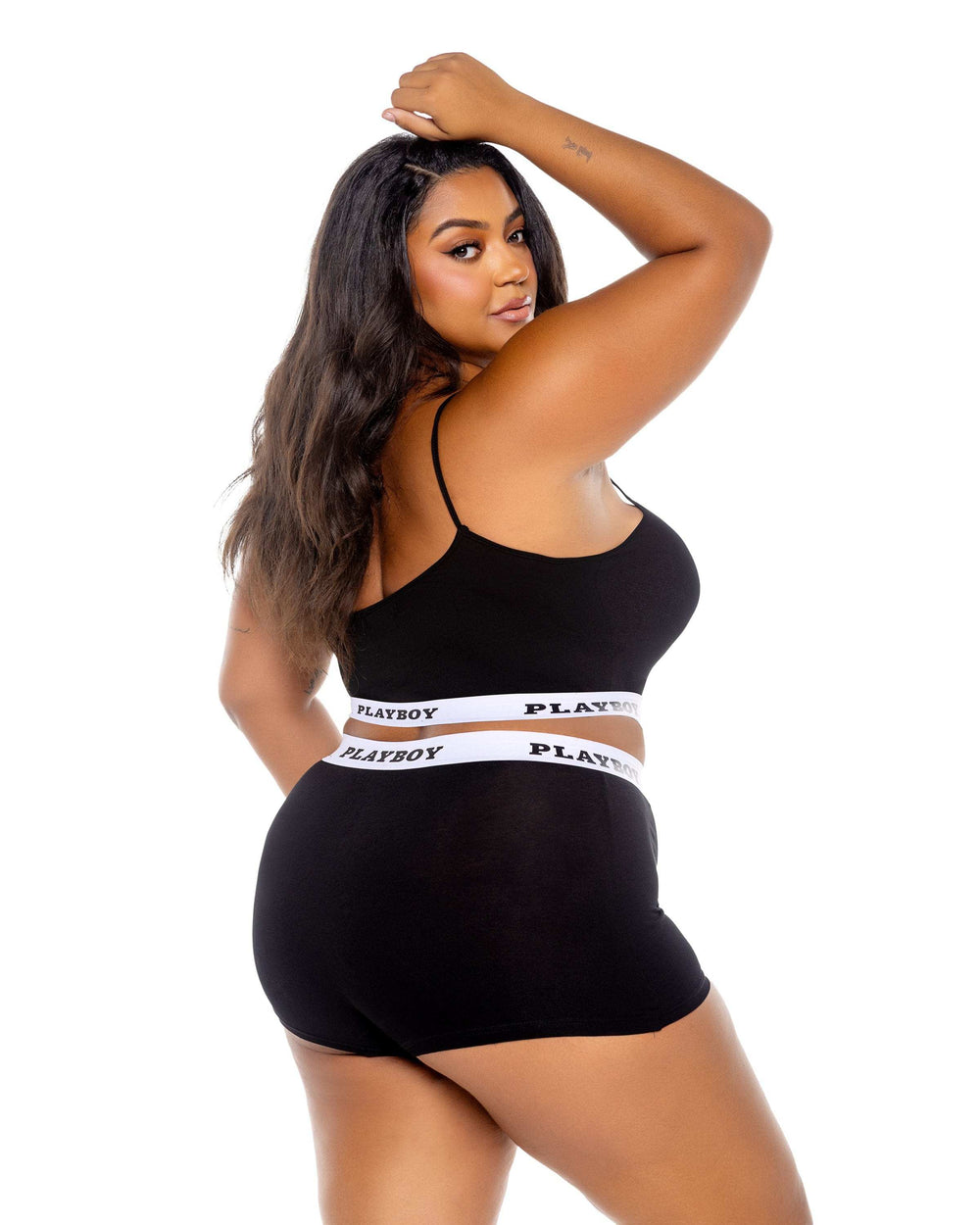 Playboy Bunny Sport Lounge Bralette 2pc Set - Roma Costume - Flyclothing LLC