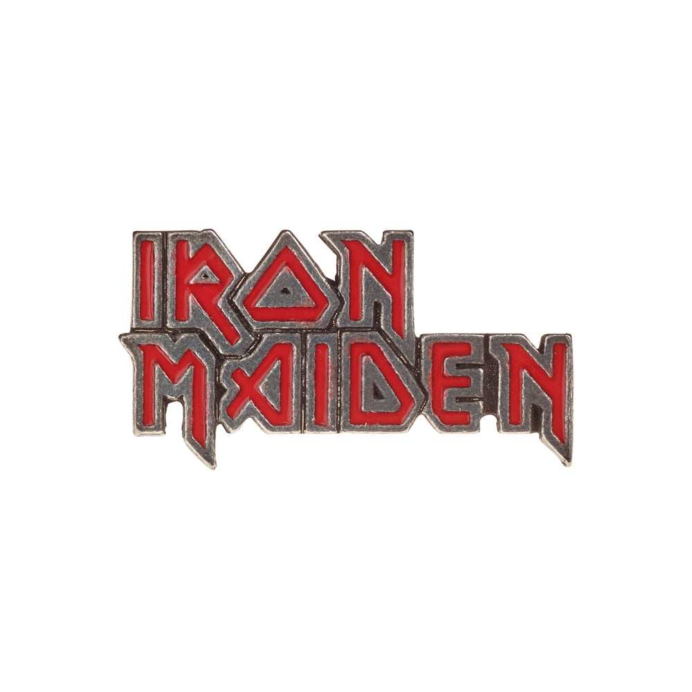 Alchemy Rocks Iron Maiden: enamelled logo - Alchemy Gothic - Flyclothing LLC