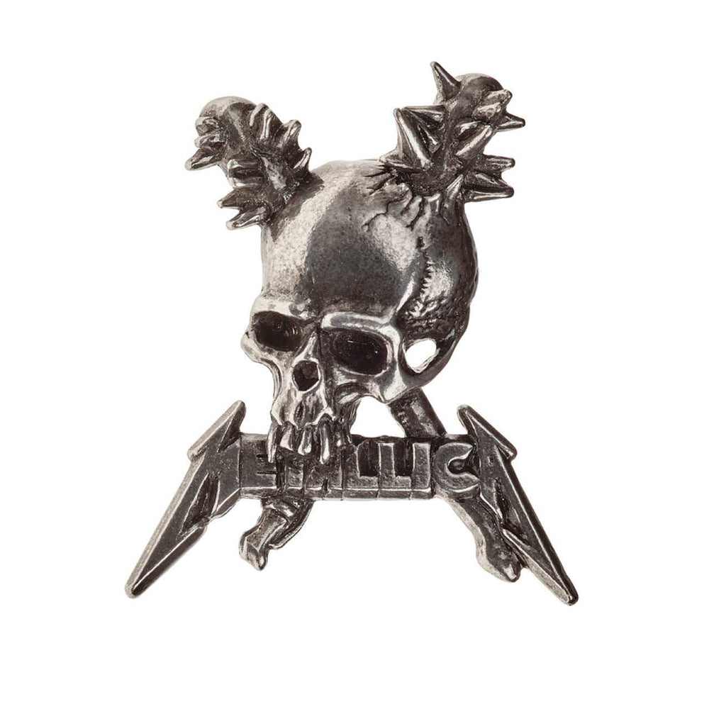 Alchemy Rocks Metallica Damage Pin Badge - Alchemy Gothic - Flyclothing LLC