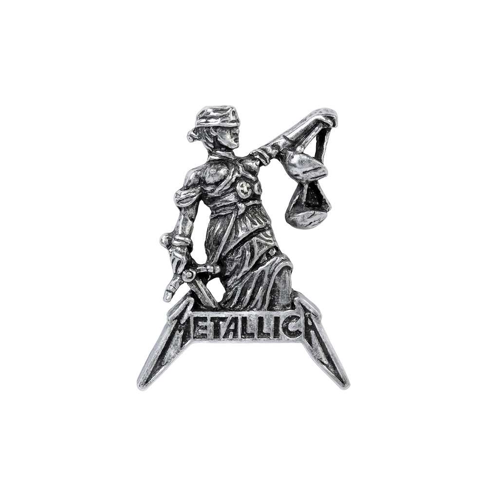 Alchemy Rocks Metallica Justice For All Pin - Alchemy Gothic - Flyclothing LLC