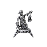 Alchemy Rocks Metallica Justice For All Pin - Alchemy Gothic - Flyclothing LLC