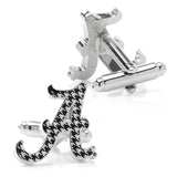 NCAA University of Alabama Houndstooth Cufflinks - Cufflinks.com - Flyclothing LLC