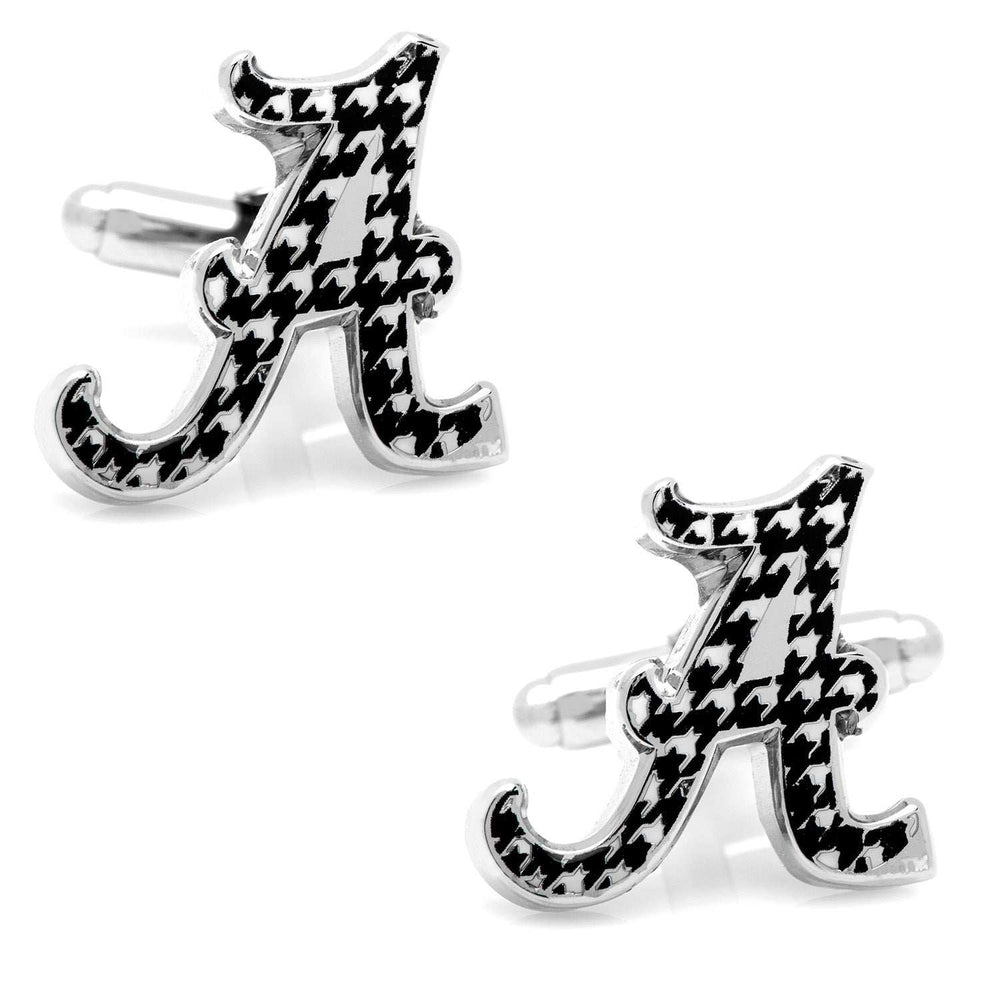 NCAA University of Alabama Houndstooth Cufflinks - Cufflinks.com - Flyclothing LLC
