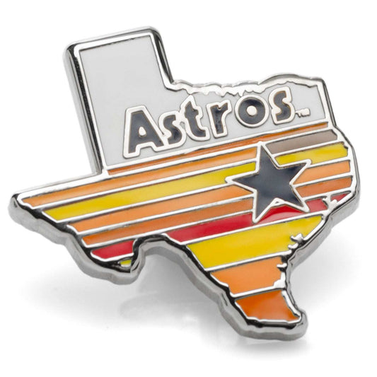 MLB Houston Astros Tequila Sunrise Lapel Pin - Cufflinks.com - Flyclothing LLC