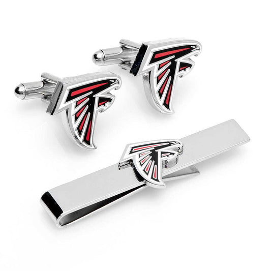 NFL Atlanta Falcons Cufflinks and Tie Bar Gift Set - Cufflinks.com - Flyclothing LLC
