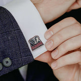 NCAA Alabama University Elephant Mascot Cufflinks - Cufflinks.com - Flyclothing LLC