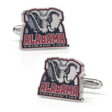NCAA Alabama University Elephant Mascot Cufflinks - Cufflinks.com - Flyclothing LLC