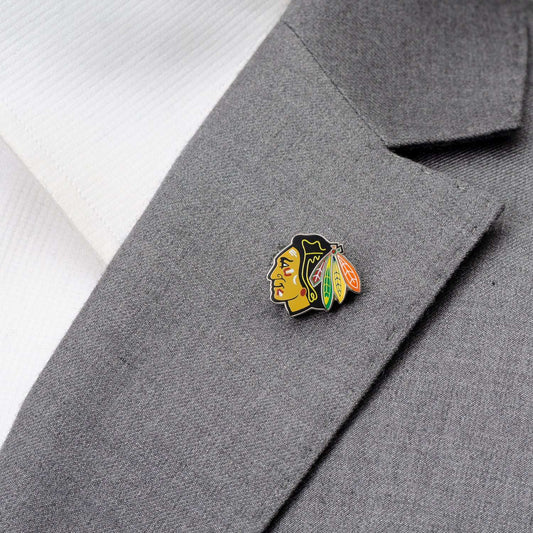 NHL Chicago Blackhawks Lapel Pin - Cufflinks.com - Flyclothing LLC