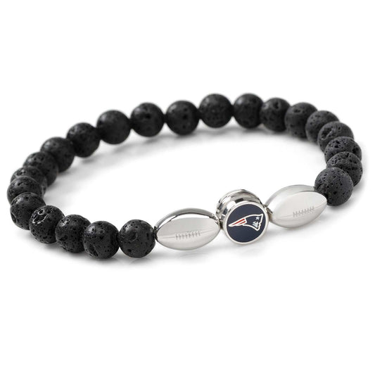 NFL New England Patriots Beaded Bracelet - Cufflinks.com - Flyclothing LLC