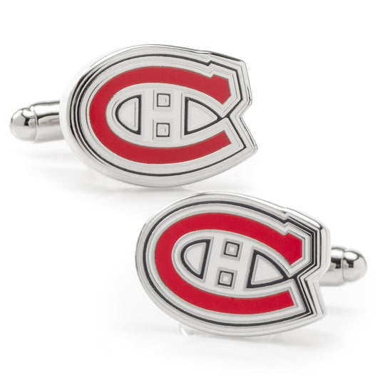 NHL Montreal Canadiens Cufflinks - Cufflinks.com - Flyclothing LLC