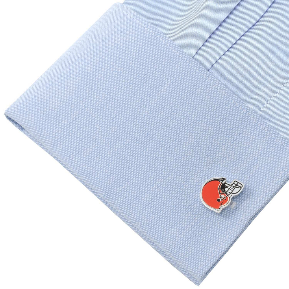 NFL Cleveland Browns Cufflinks - Cufflinks.com - Flyclothing LLC