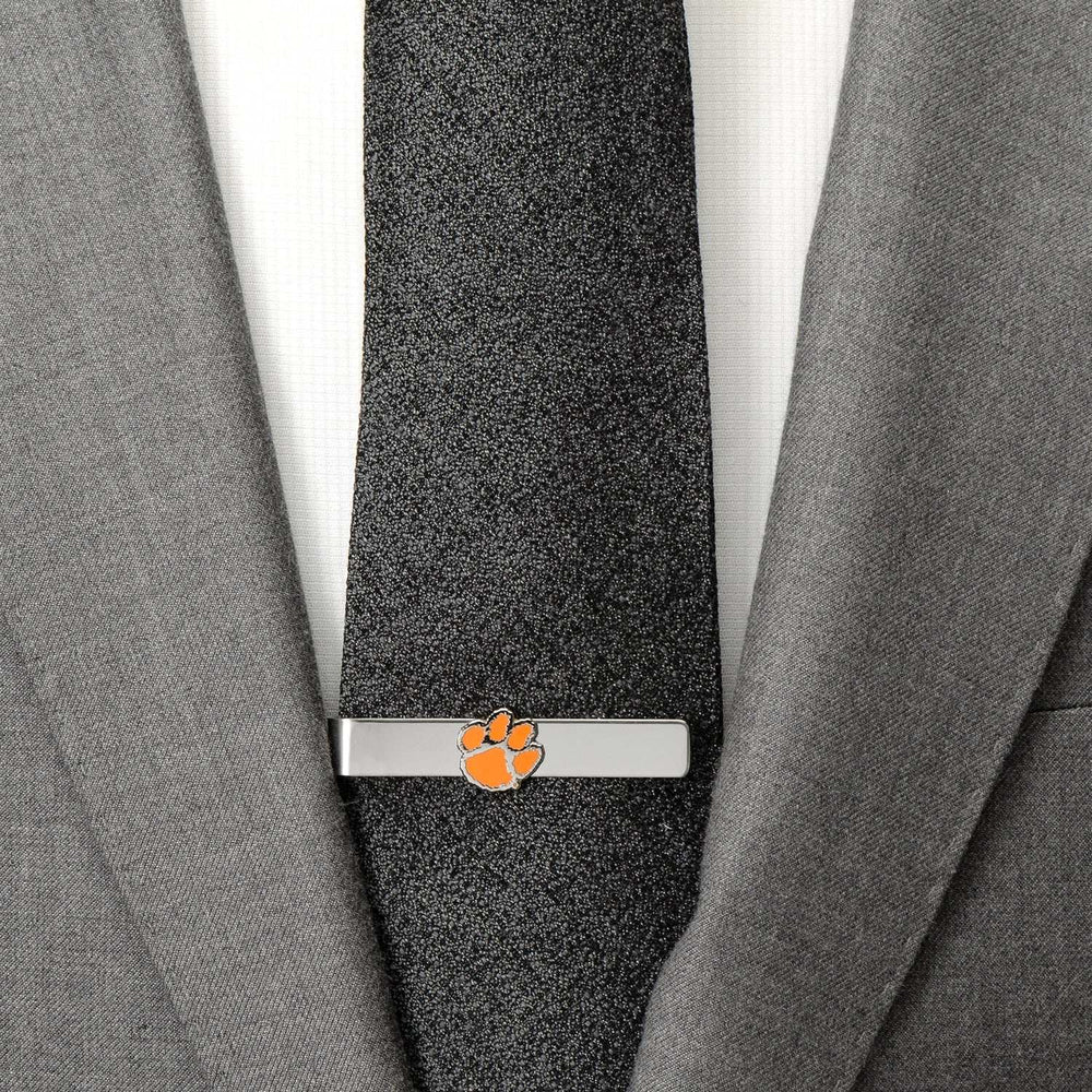 NCAA Clemson University Tigers Cufflinks & Tie Bar Gift Set - Cufflinks.com - Flyclothing LLC