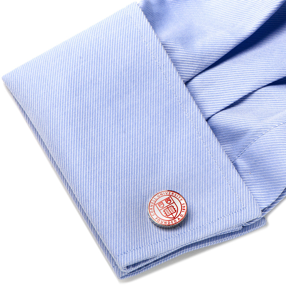 NCAA Cornell University Cufflinks - Cufflinks.com - Flyclothing LLC
