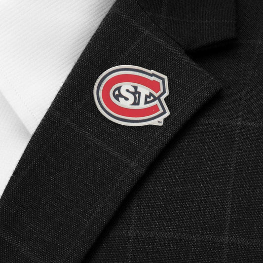 NCAA St. Cloud State Husky Mascot Lapel Pin - Cufflinks.com - Flyclothing LLC
