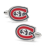 NCAA St. Cloud State Husky Mascot Cufflinks - Cufflinks.com - Flyclothing LLC