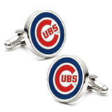 MLB Chicago Cubs Cufflinks and Tie Clip Gift Set - Cufflinks.com - Flyclothing LLC