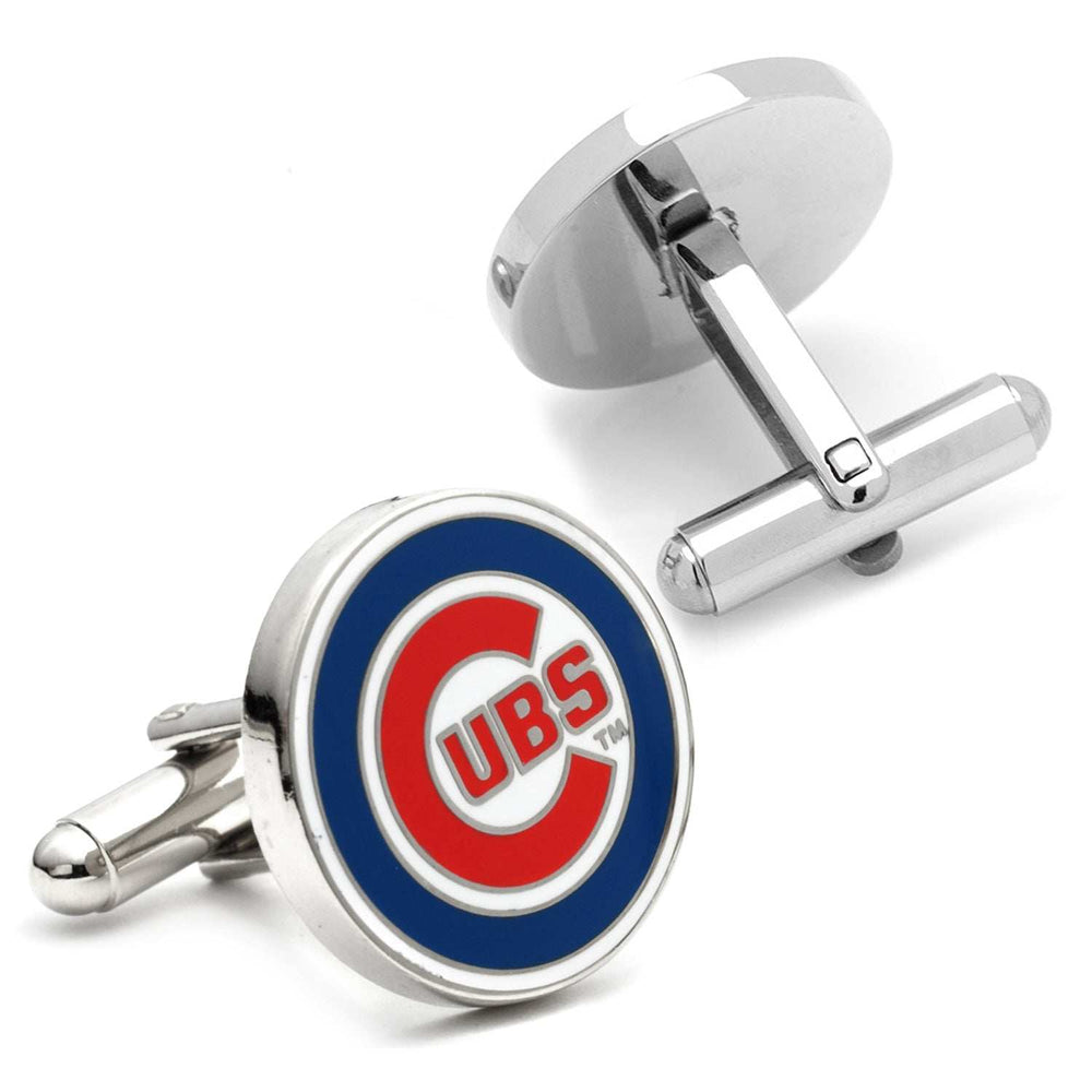 MLB Chicago Cubs Cufflinks and Tie Clip Gift Set - Cufflinks.com - Flyclothing LLC