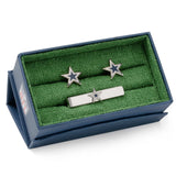 NFL Dallas Cowboys Cufflinks and Tie Clip Gift Set - Cufflinks.com - Flyclothing LLC