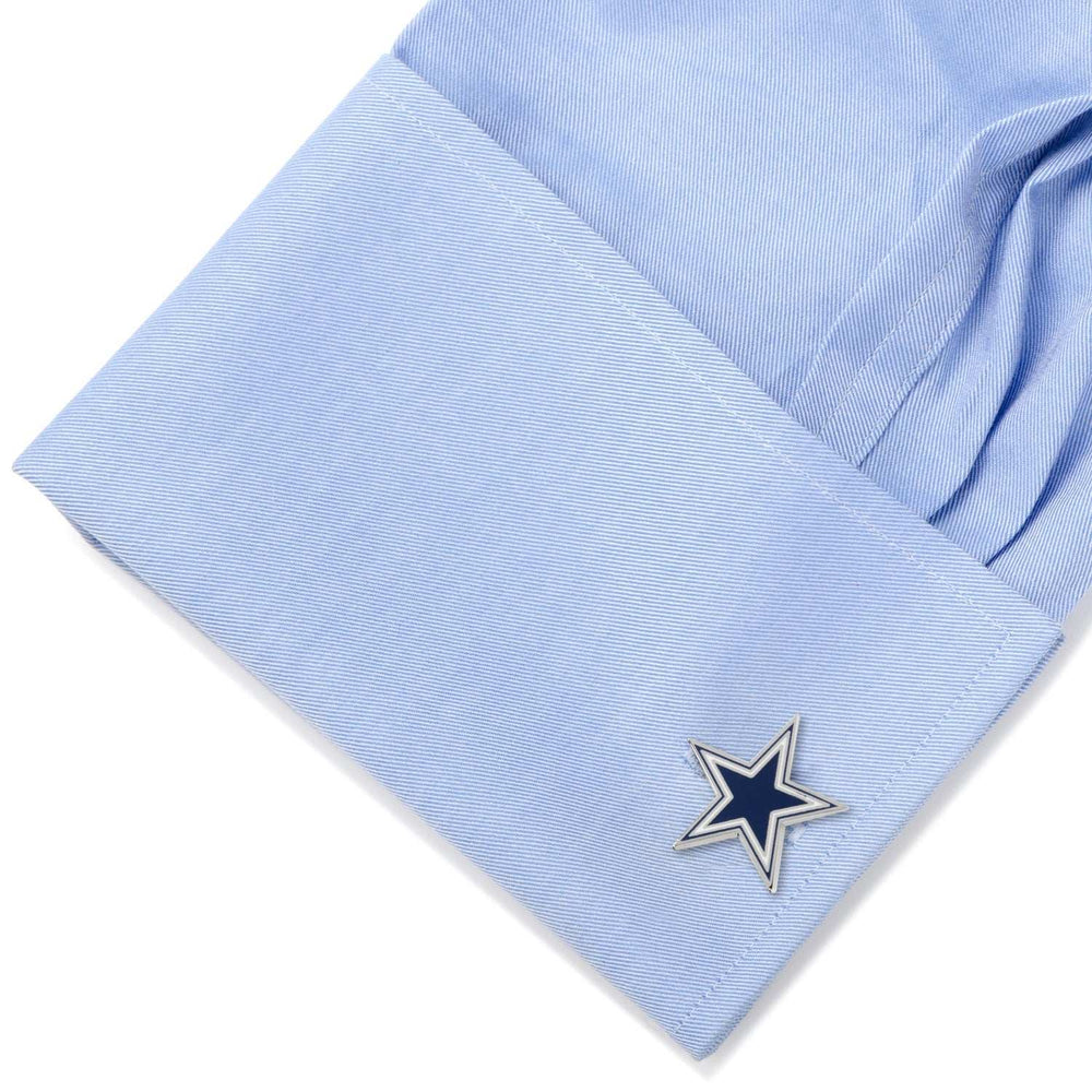 NFL Dallas Cowboys Cufflinks and Tie Clip Gift Set - Cufflinks.com - Flyclothing LLC