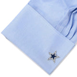NFL Dallas Cowboys Cufflinks and Tie Clip Gift Set - Cufflinks.com - Flyclothing LLC