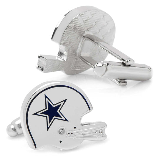 NFL Dallas Cowboys Throwback Helmet Cufflinks - Cufflinks.com - Flyclothing LLC