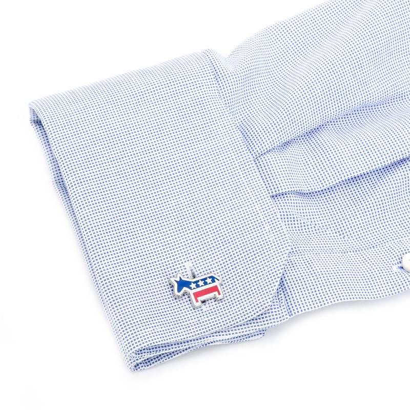 Democratic Donkey Cufflinks - Cufflinks.com - Flyclothing LLC