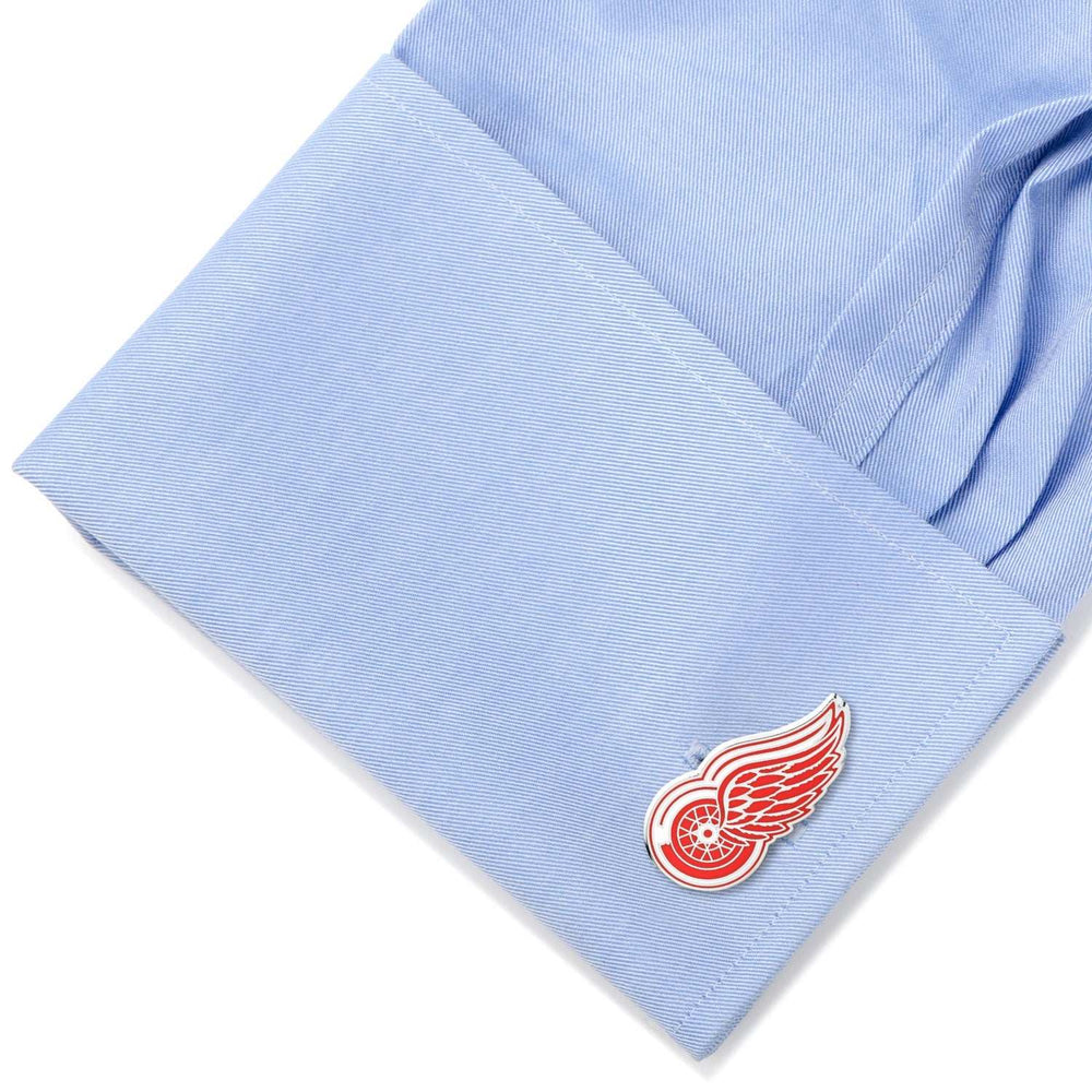 NHL Detroit Red Wings Cufflinks - Cufflinks.com - Flyclothing LLC