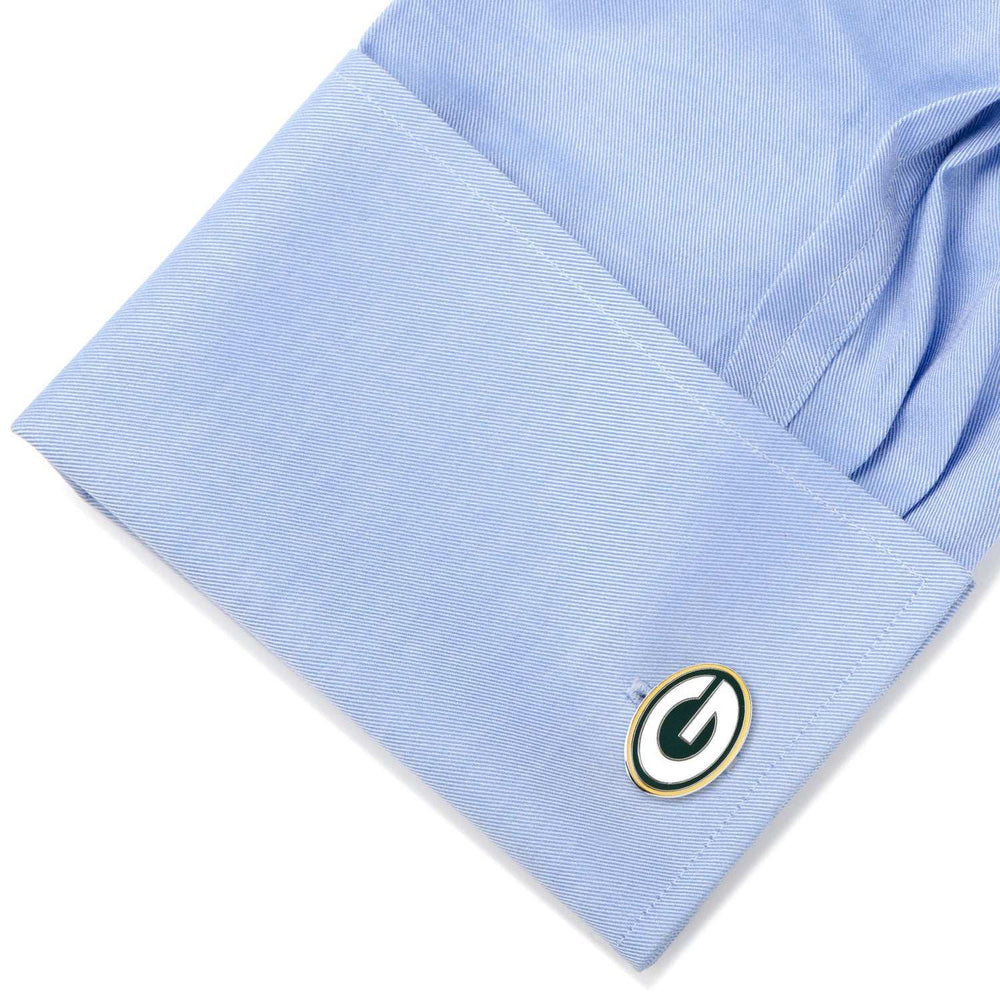 NFL Green Bay Packers Cufflinks - Cufflinks.com - Flyclothing LLC