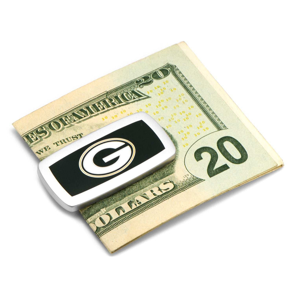 NFL Green Bay Packers Cushion Money Clip - Cufflinks.com - Flyclothing LLC