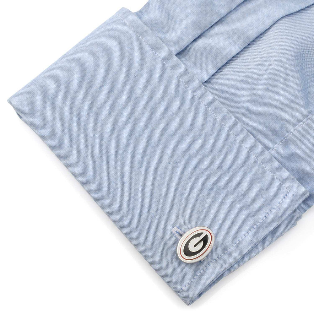 NCAA University of Georgia Bulldogs Cufflinks - Cufflinks.com - Flyclothing LLC