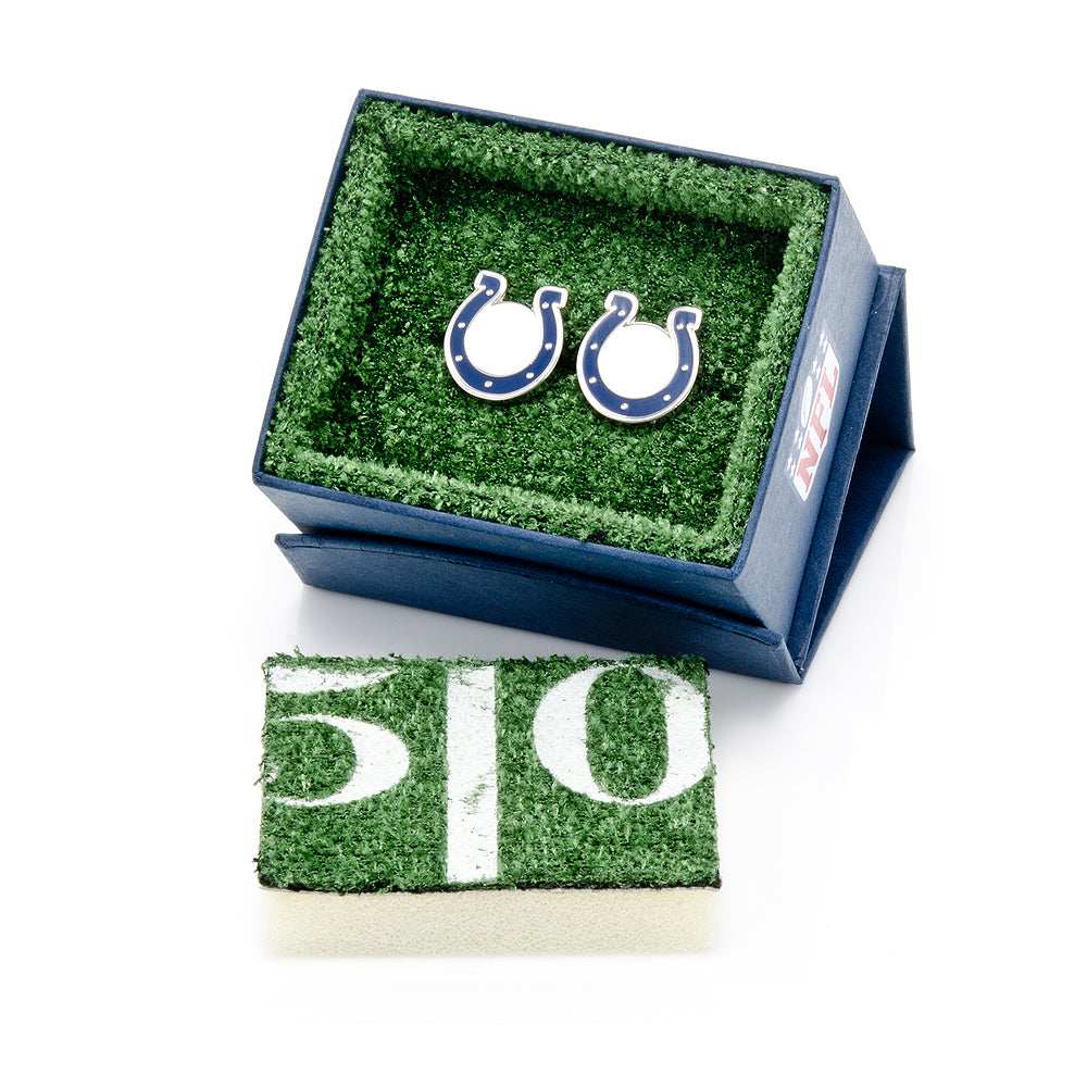 NFL Indianapolis Colts Cufflinks - Cufflinks.com - Flyclothing LLC