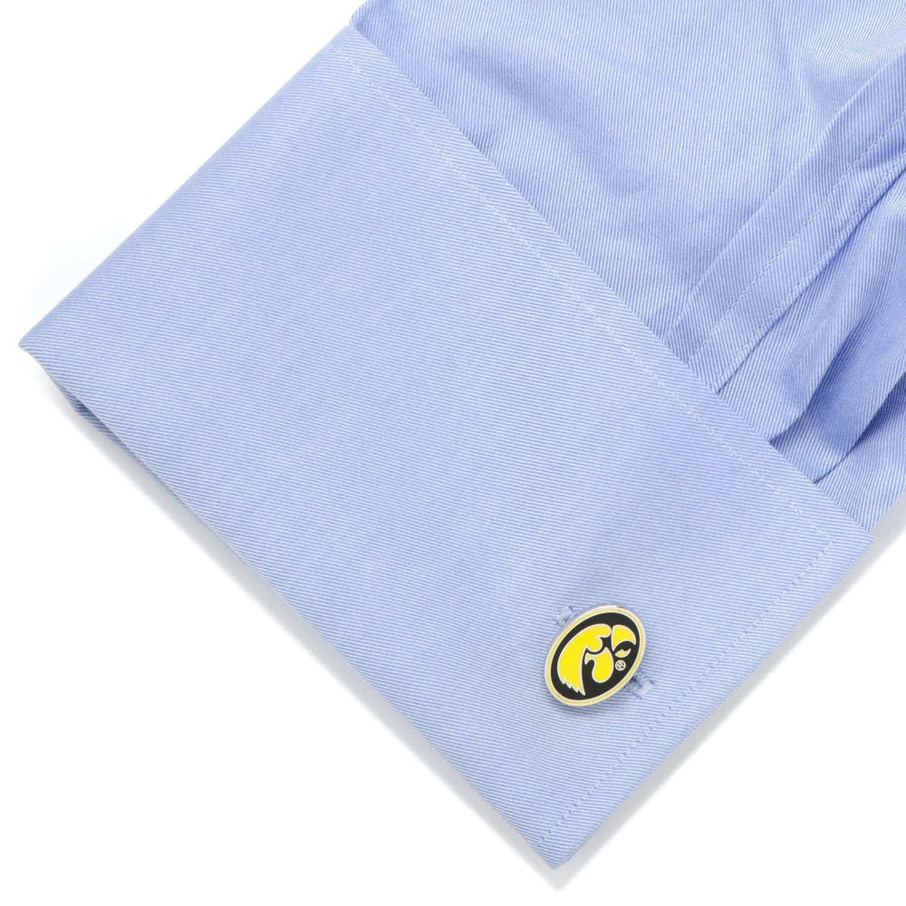 NCAA University of Iowa Hawkeyes Cufflinks - Cufflinks.com - Flyclothing LLC